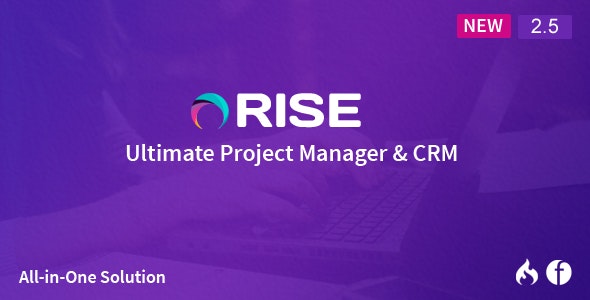 اسکریپت مدیریت پروژه آنلاین، CRM و دفتر کار مجازی Rise بهمراه تقویم شمسی 2