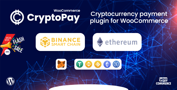 افزونه پرداخت با ارز دیجیتال ووکامرس | CryptoPay Woocommerce 10