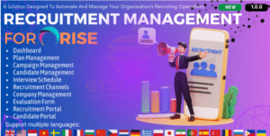 پلاگین مدیریت استخدام برای اسکریپت رابز | Recruitment Management plugin for RISE CRM 1